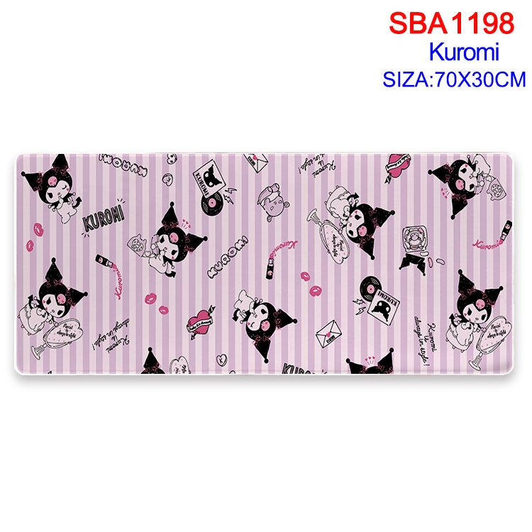 Kuromi Animation peripheral locking mouse pad 70X30cm SBA-1198-2