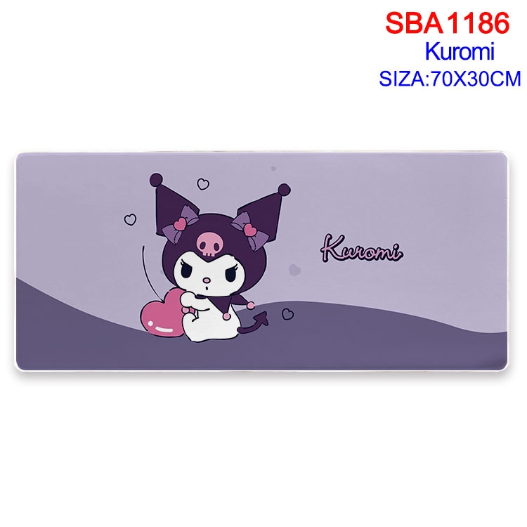 Kuromi Animation peripheral locking mouse pad 70X30cm SBA-1186-2