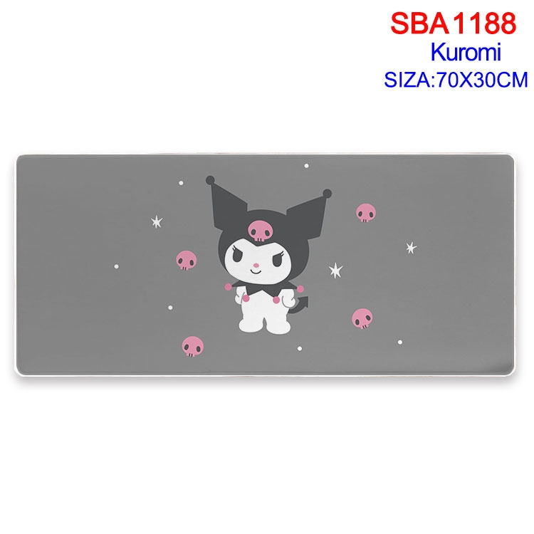 Kuromi Animation peripheral locking mouse pad 70X30cm  SBA-1188-2
