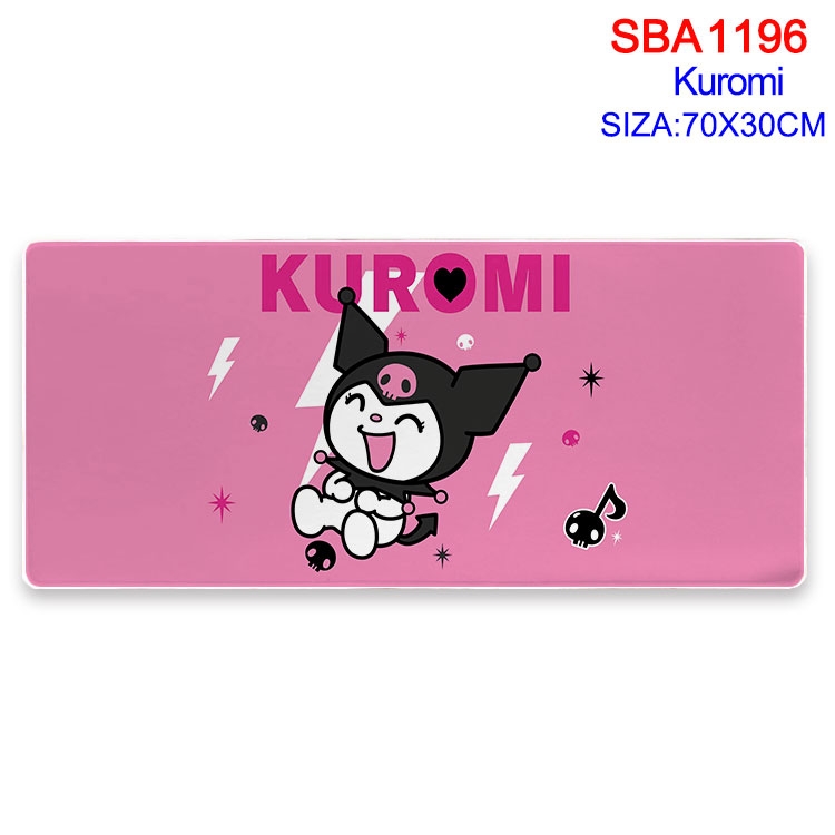 Kuromi Animation peripheral locking mouse pad 70X30cm SBA-1196-2