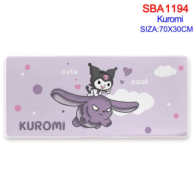 Kuromi Animation peripheral locking mouse pad 70X30cm SBA-1194-2