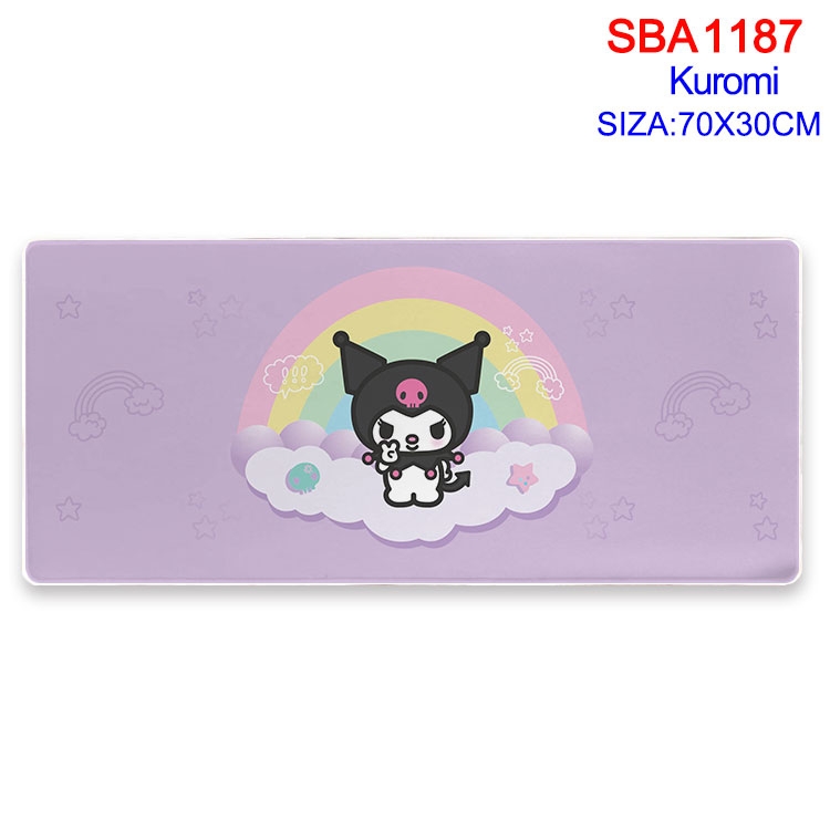 Kuromi Animation peripheral locking mouse pad 70X30cm SBA-1187-2