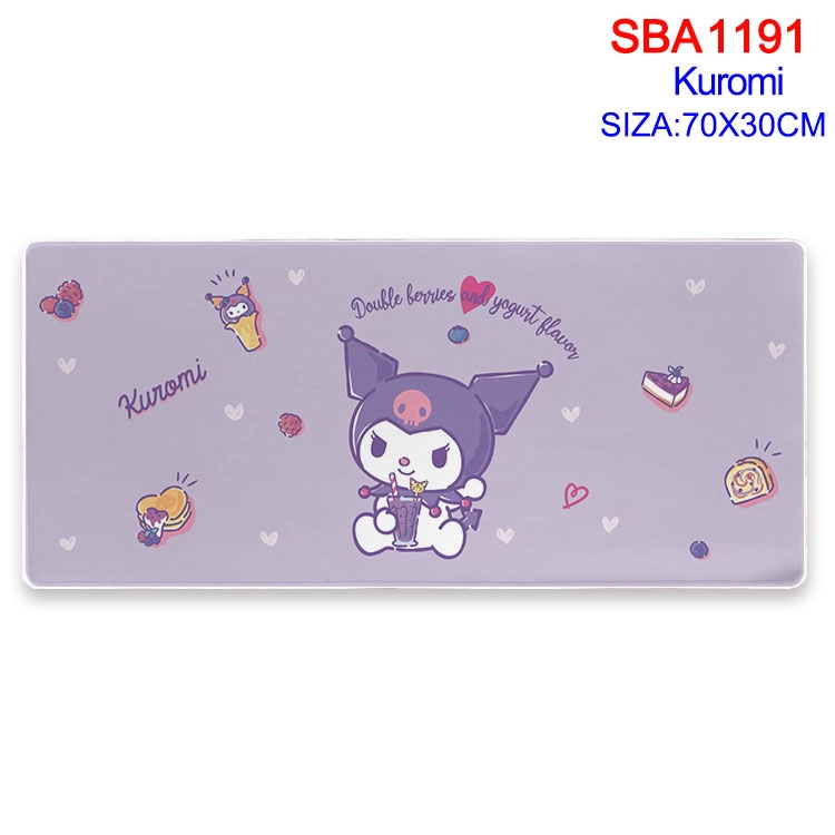Kuromi Animation peripheral locking mouse pad 70X30cm SBA-1191-2