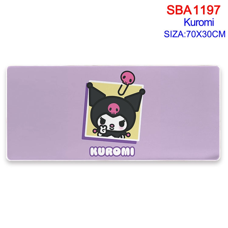 Kuromi Animation peripheral locking mouse pad 70X30cm SBA-1197-2