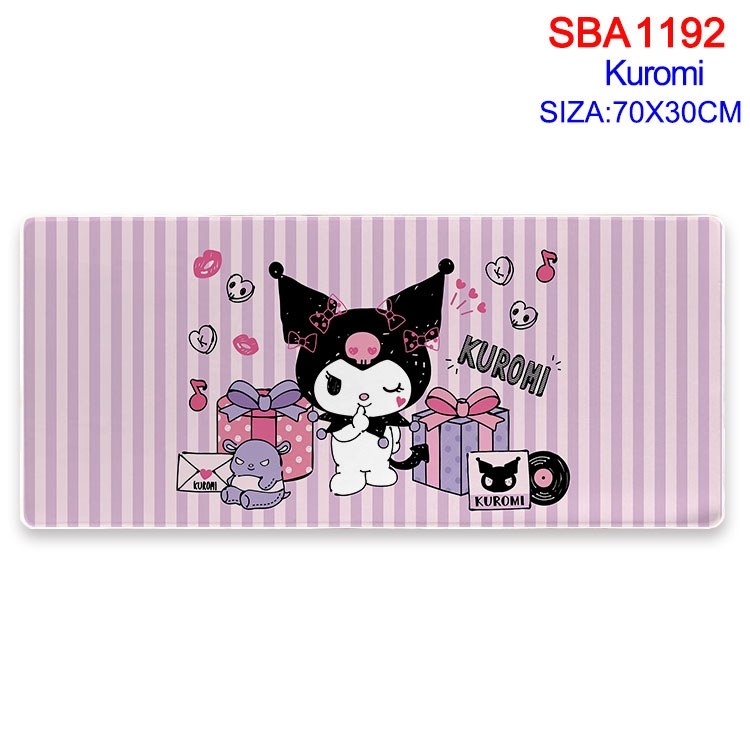 Kuromi Animation peripheral locking mouse pad 70X30cm SBA-1192-2