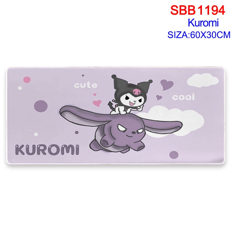 Kuromi Animation peripheral locking mouse pad 60X30cm SBB-1194-2