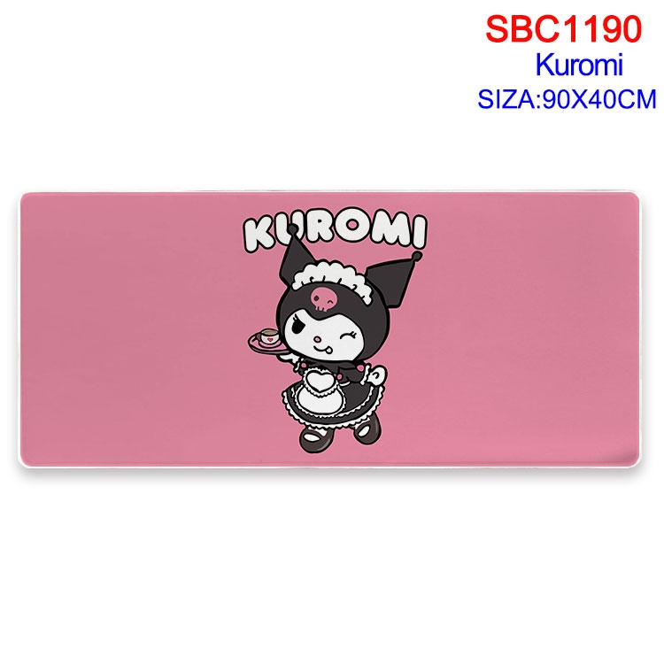 Kuromi Anime peripheral edge lock mouse pad 90X40CM  SBC-1190-2