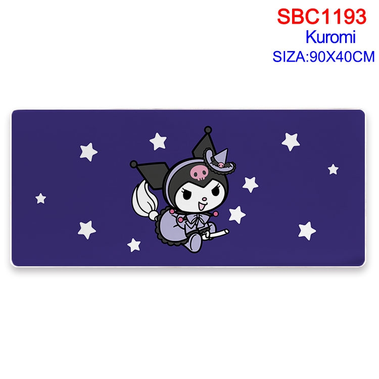 Kuromi Anime peripheral edge lock mouse pad 90X40CM SBC-1193-2