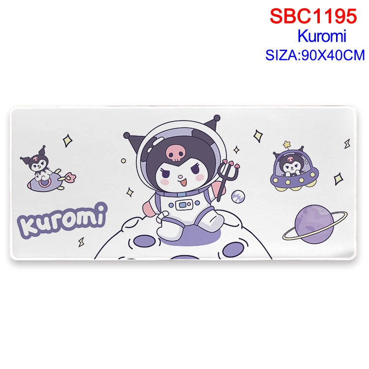 Kuromi Anime peripheral edge lock mouse pad 90X40CM SBC-1195-2