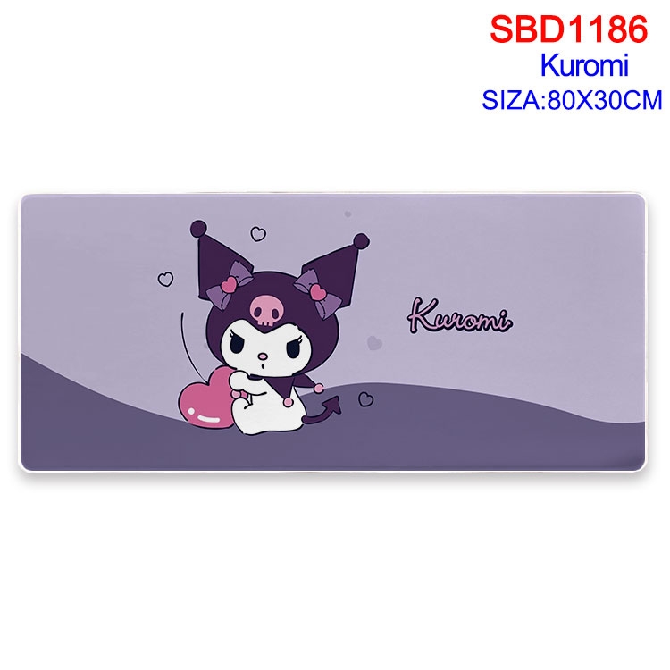 Kuromi Animation peripheral locking mouse pad 80X30cm SBD-1186-2