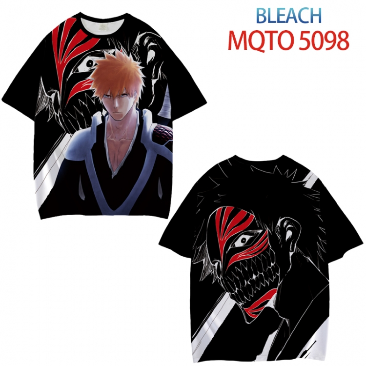 Bleach Full color printed short sleeve T-shirt from XXS to 4XL MQTO 5098