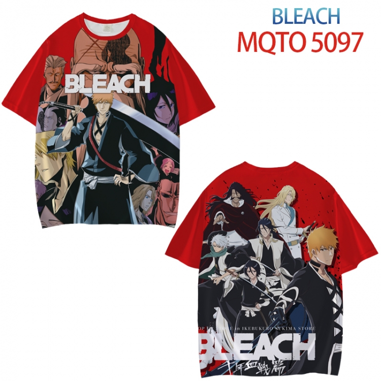 Bleach Full color printed short sleeve T-shirt from XXS to 4XL  MQTO 5097