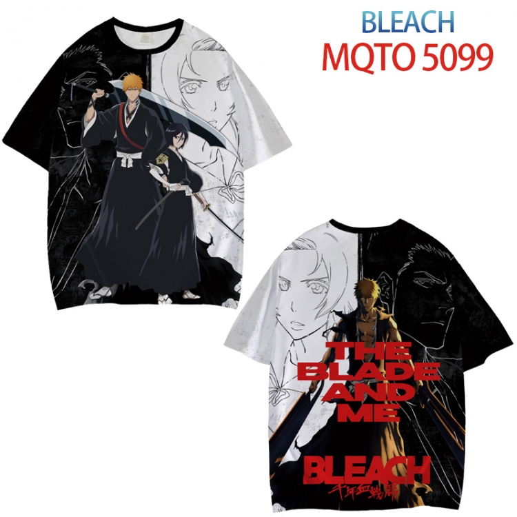 Bleach Full color printed short sleeve T-shirt from XXS to 4XL MQTO 5099