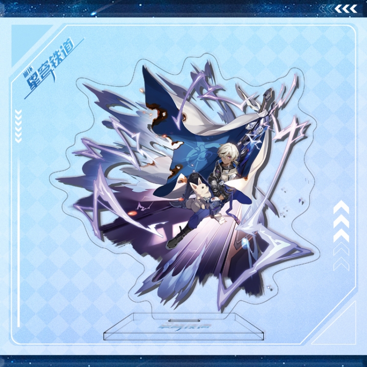 Honkai: Star Anime characters acrylic Standing Plates Keychain 16cm