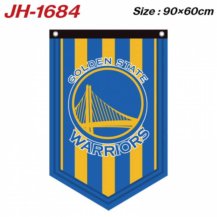 NBA Golden State Warriors Peripheral Full Color Printing Banner 90X60CM