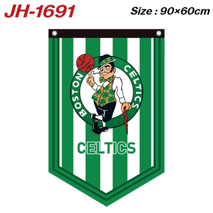 NBA Boston Celtics Peripheral Full Color Printing Banner 90X60CM
