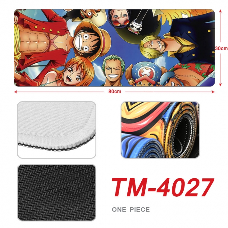 One Piece Anime peripheral new lock edge mouse pad 80X30cm TM-4027