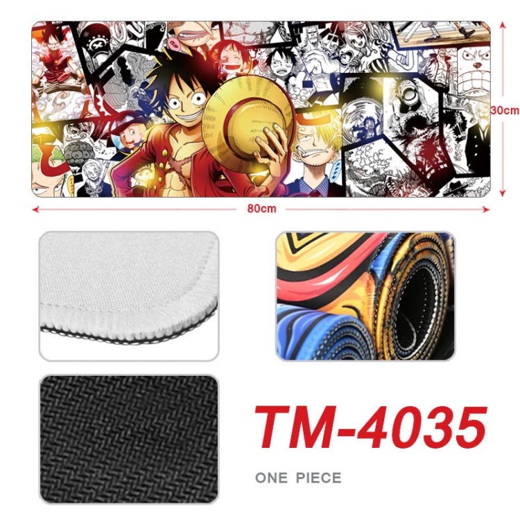One Piece Anime peripheral new lock edge mouse pad 80X30cm TM-4035