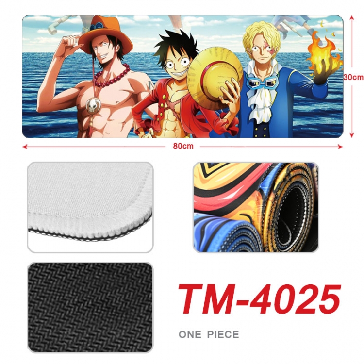 One Piece Anime peripheral new lock edge mouse pad 80X30cm  TM-4025