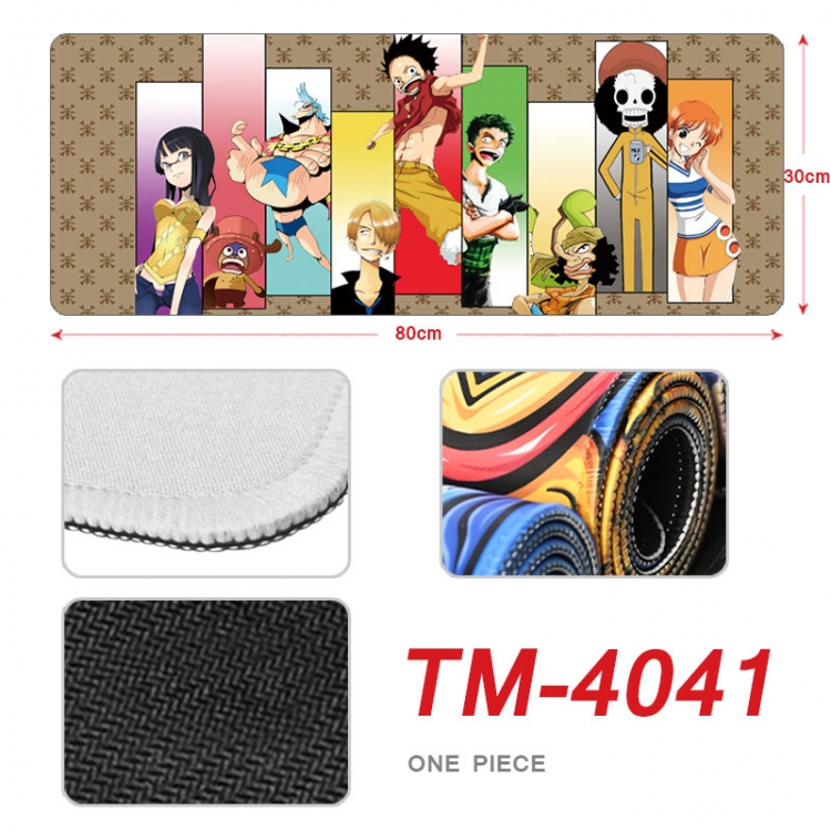 One Piece Anime peripheral new lock edge mouse pad 80X30cm  TM-4041