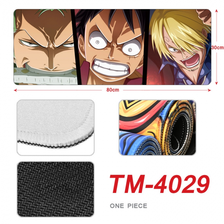 One Piece Anime peripheral new lock edge mouse pad 80X30cm  TM-4029
