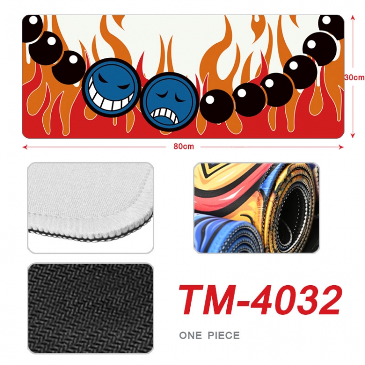 One Piece Anime peripheral new lock edge mouse pad 80X30cm TM-4032