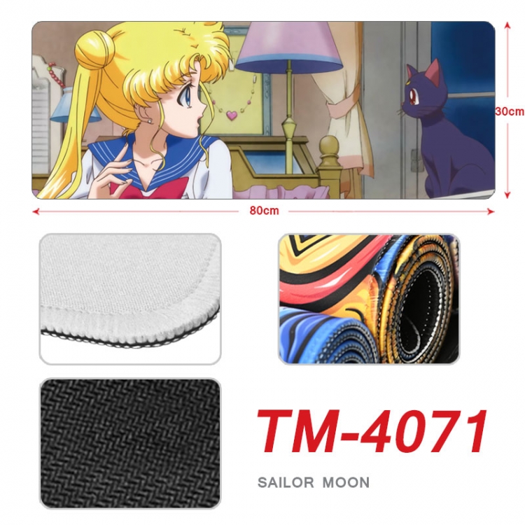 sailormoon Anime peripheral new lock edge mouse pad 80X30cm TM-4071