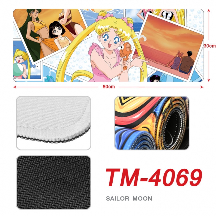 sailormoon Anime peripheral new lock edge mouse pad 80X30cm  TM-4069