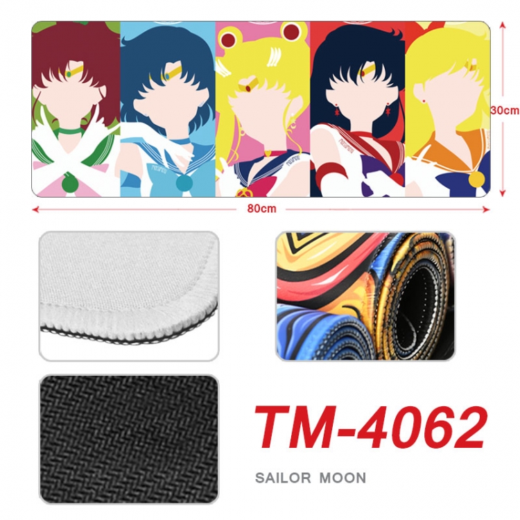 sailormoon Anime peripheral new lock edge mouse pad 80X30cm TM-4062