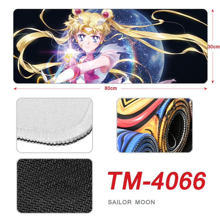 sailormoon Anime peripheral new lock edge mouse pad 80X30cm  TM-4066