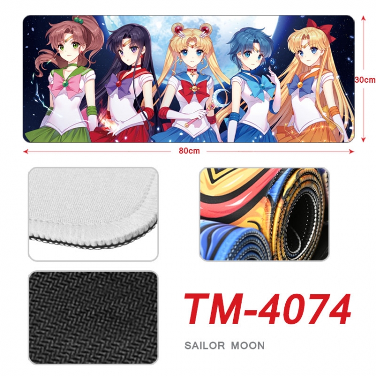 sailormoon Anime peripheral new lock edge mouse pad 80X30cm  TM-4074