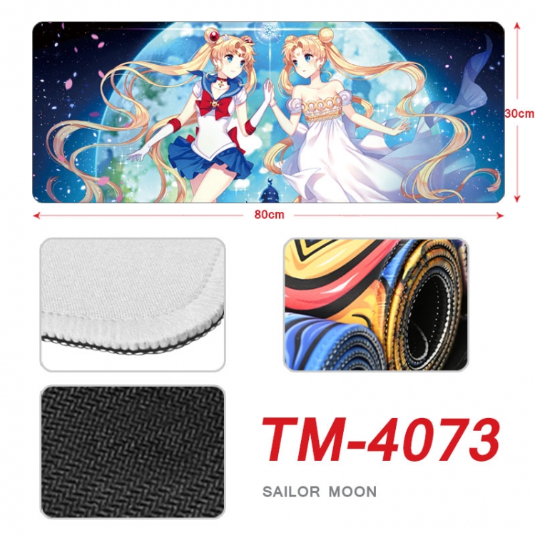 sailormoon Anime peripheral new lock edge mouse pad 80X30cm TM-4073