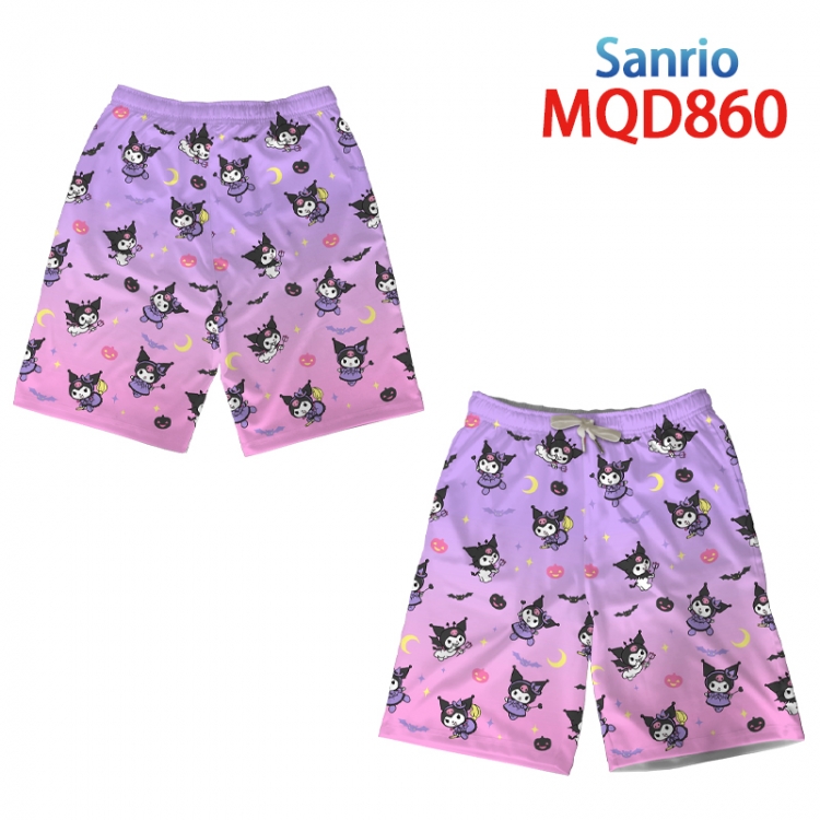 Sanrio Anime Print Summer Swimwear Beach Pants from M to 3XL MQD 860