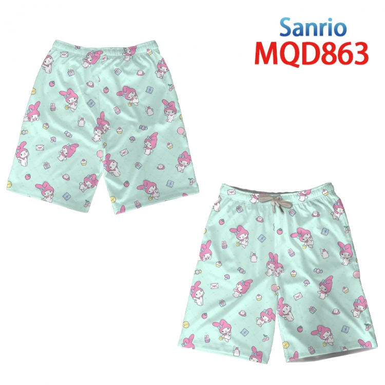 Sanrio Anime Print Summer Swimwear Beach Pants from M to 3XL  MQD 863