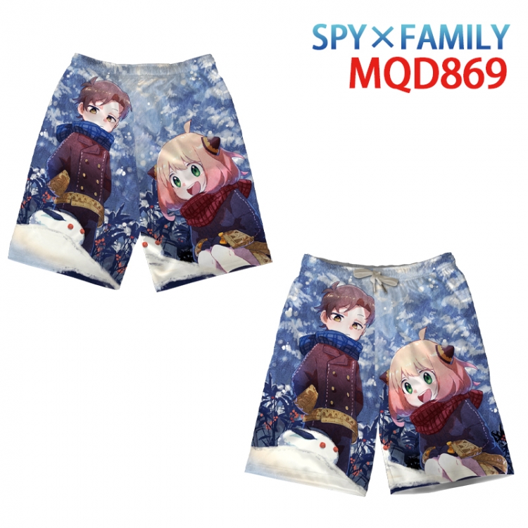 SPY×FAMILY Anime Print Summer Swimwear Beach Pants from M to 3XL  MQD 869
