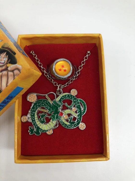 DRAGON BALL Anime pendant necklace ring box  2330