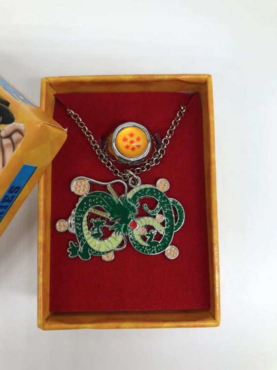 DRAGON BALL Anime pendant necklace ring box  2324