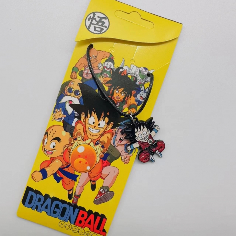 DRAGON BALL Anime Surrounding Leather Rope Necklace Pendant price for 5 pcs