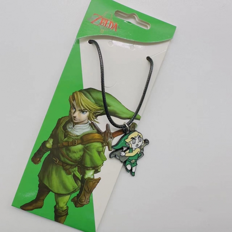 The Legend of Zelda Anime Surrounding Leather Rope Necklace Pendant price for 5 pcs