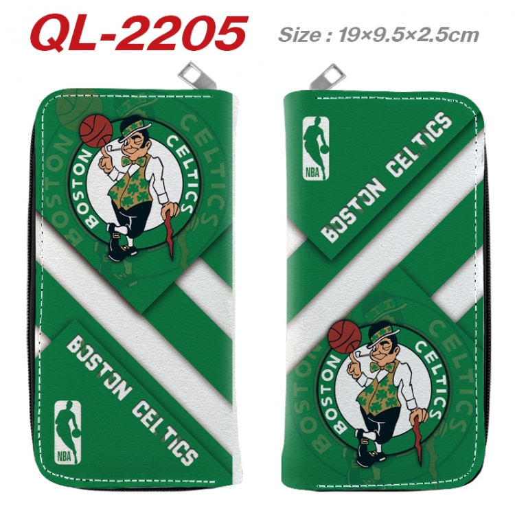 NBA movie star perimeter long zipper wallet 19.5x9.5x2.5cm QL-2205