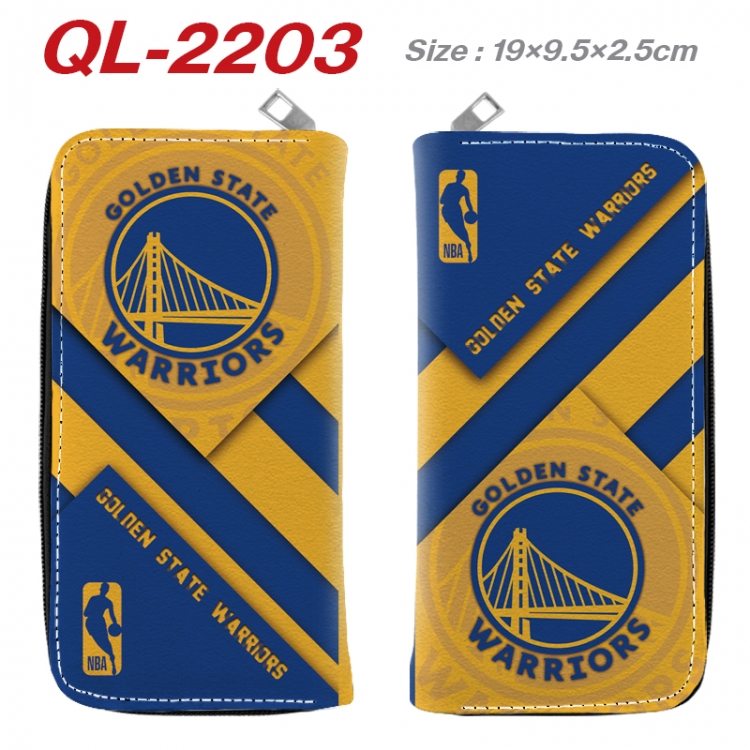 NBA movie star perimeter long zipper wallet 19.5x9.5x2.5cm QL-2203