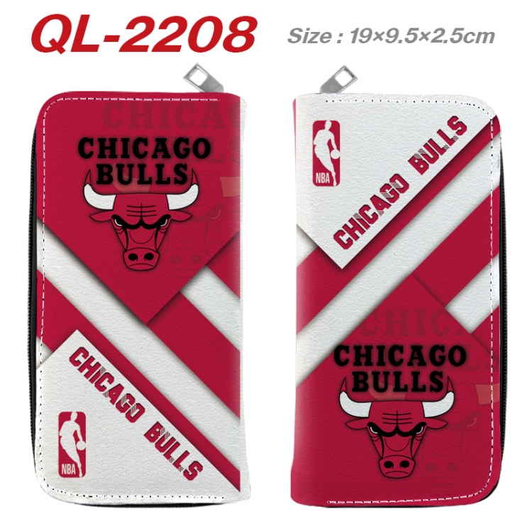 NBA movie star perimeter long zipper wallet 19.5x9.5x2.5cm QL-2208