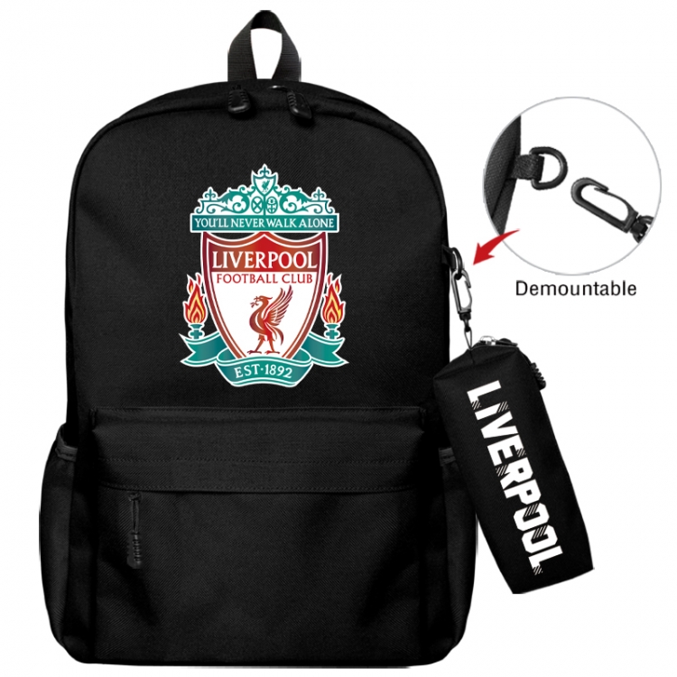 Sports Film and Television backpack schoolbag+small pen bag school bag 43X35X12CM