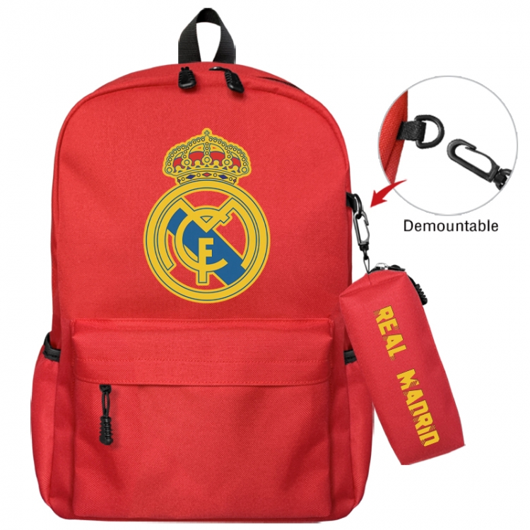 Sports Film and Television backpack schoolbag+small pen bag school bag 43X35X12CM