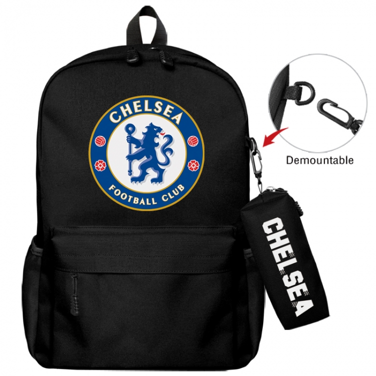 Sports Film and Television backpack schoolbag+small pen bag school bag 43X35X12CM