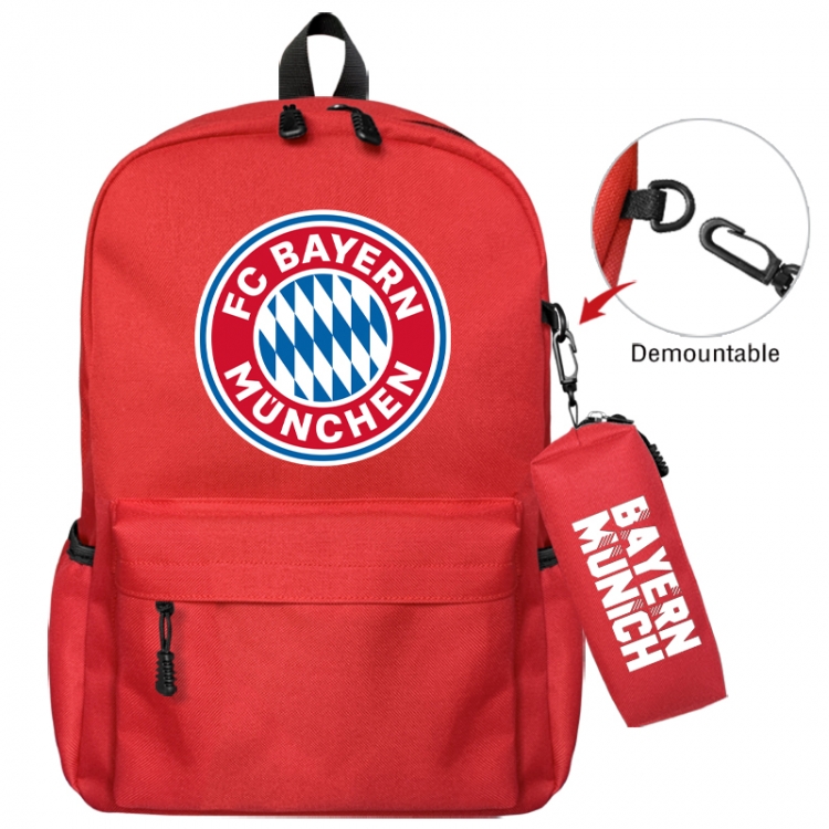 Sports Film and Television backpack schoolbag+small pen bag school bag 43X35X12CM