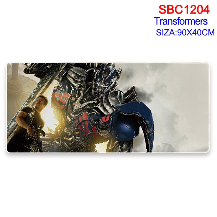 Transformers Anime peripheral edge lock mouse pad 90X40CM