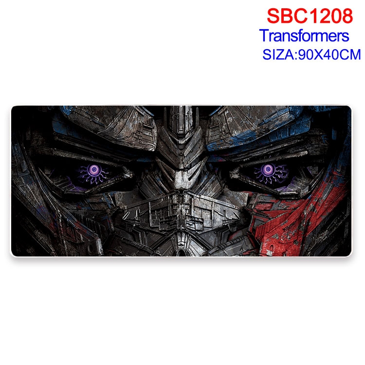 Transformers Anime peripheral edge lock mouse pad 90X40CM