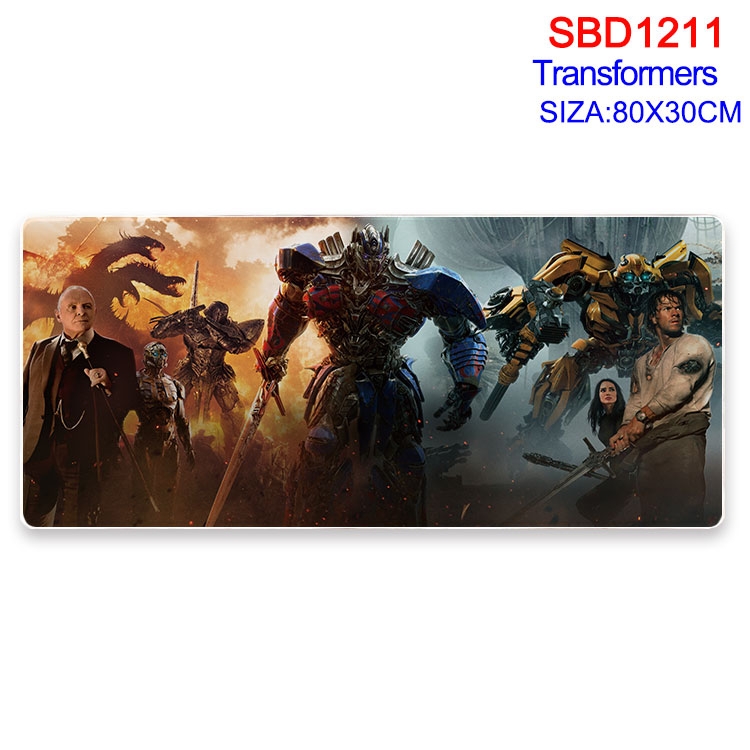 Transformers Animation peripheral locking mouse pad 80X30cm SBD-1211-2