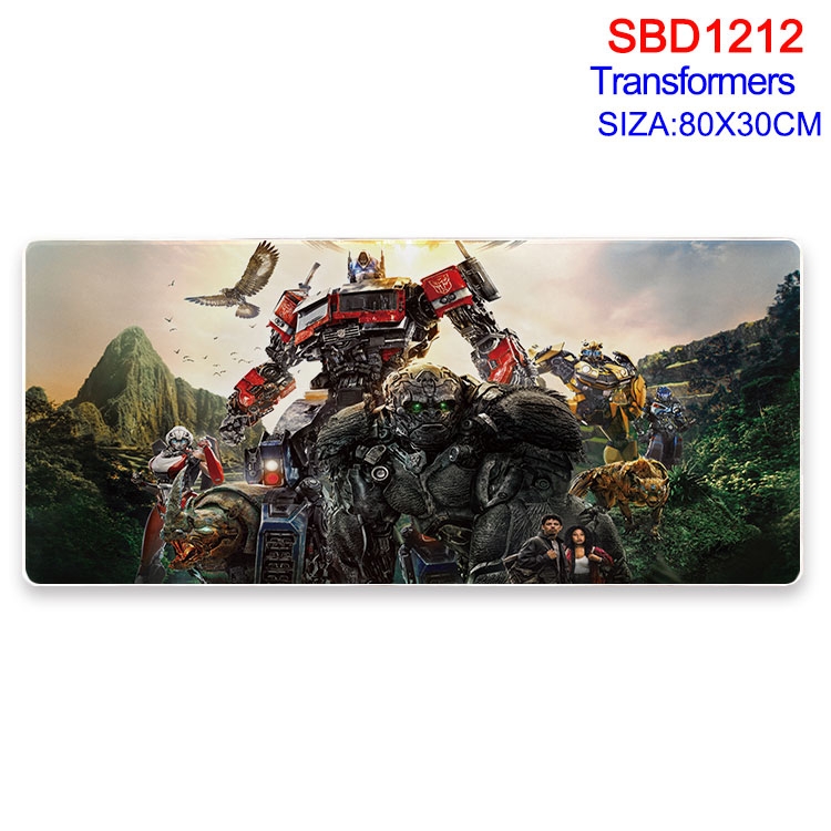 Transformers Animation peripheral locking mouse pad 80X30cm SBD-1212-2